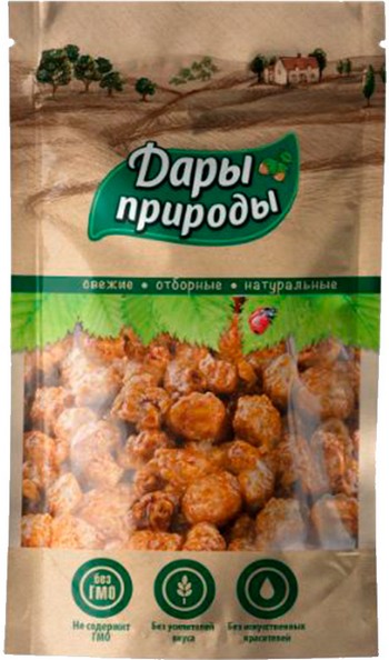Арахис Дары природы в карамели с тростниковым сахаром 70г