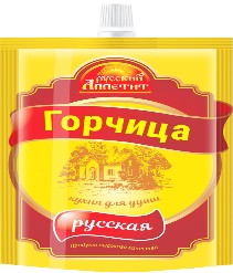 Горчица Русский Аппетит Русская д/п 120г