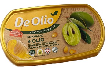 Масло-вега De Olio 4 масла лоток 220г