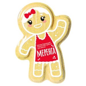 Гейзер Fabrik Cosmetology бурлящий лимонный пряник д/ванны Меренга 130г