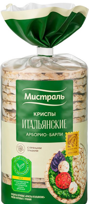 Криспы Мистраль Итальянские м/у 110г