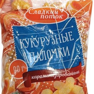 Кукурузные палочки Сладкий поток карамелизированные 90г