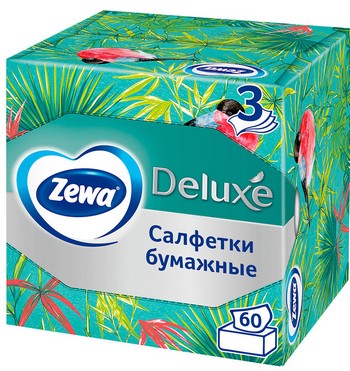 Салфетки Zewa арома 3-хсл 60шт