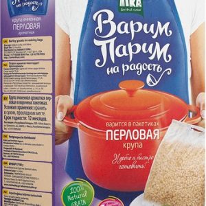 Крупа Во!Ложка Самаварка ячменная Ароматная Перловая к/у 5*80г