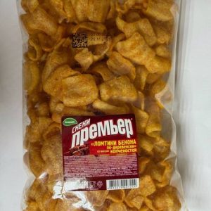 Снеки Белпродукт Премьер ломтики бекона по-деревенски копчености 150г