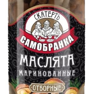 Грибы Скатерть-Самобранка Маслята марин ст/б 370мл