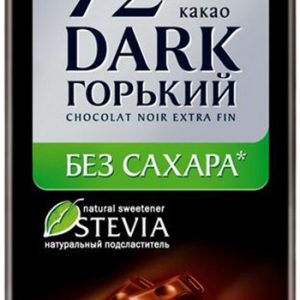 Шоколад Победа пористый шоколадный мусс 72% б/сахара 65г