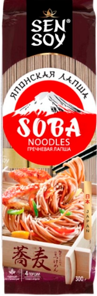 Лапша Sen Soy Soba гречневая 300г