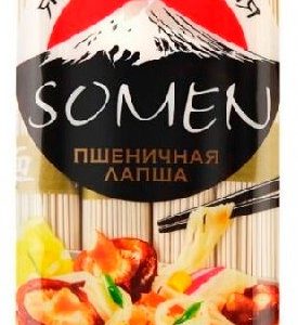 Лапша Sen Soy Somen пшеничная 300г