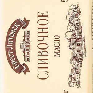 Масло Брест-Литовск сладкосл несоленое 82,5% 180г без змж