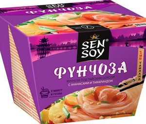 Вермишель Sen Soy Фунчоза под тайским соусом 125г