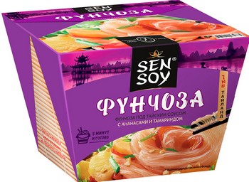 Вермишель Sen Soy Фунчоза под тайским соусом 125г