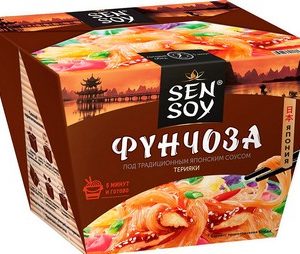 Вермишель Sen Soy Фунчоза под японск соус Терияки 125г