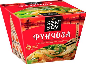 Вермишель Sen Soy Фунчоза под японским соусом 125г