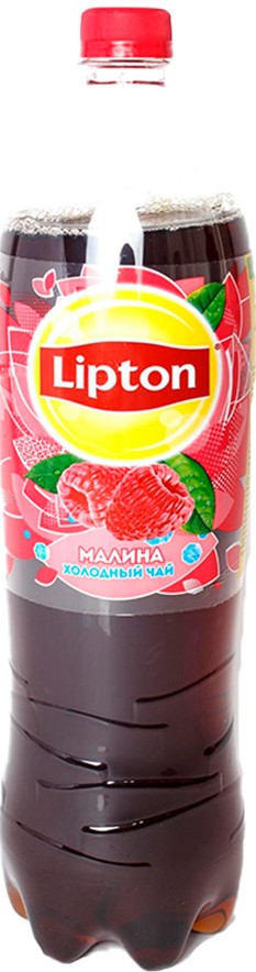 Чай холодный Липтон черный малина пэт 1л