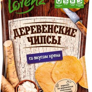 Чипсы Lorenz деревенские чипсы со вкусом хрена 150г