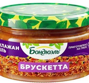 Брускетта Bonduelle Баклажан гриль ст/б 250мл