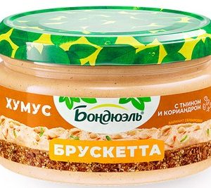 Брускетта Bonduelle Баклажан Хумус ст/б 250мл