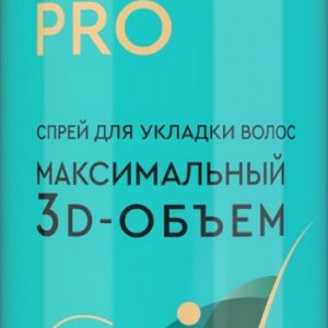 Спрей д/волос Прелесть Pro Максимальный 3D-объем д/всех типов волос 225мл