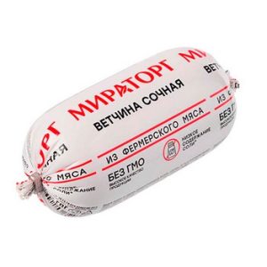 Ветчина Мираторг сочная п/а кат.А 400г