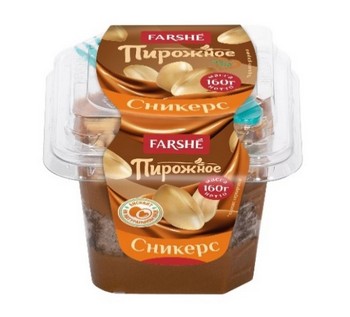 Пирожное Фарше Сникерс 0,16кг