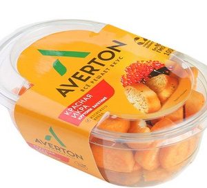 Крутоны Averton багетные красная икра 100г