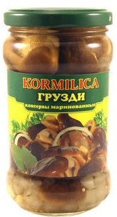 Грибы Кормилица грузди марин ст/б 580мл