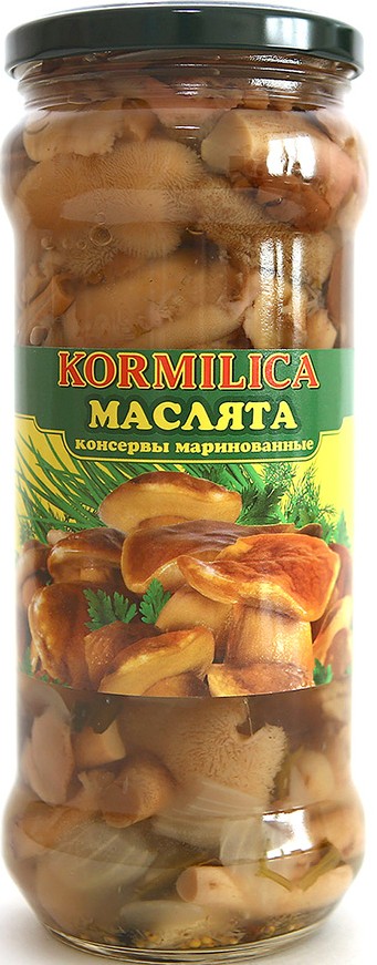 Грибы Кормилица маслята марин ст/б 580мл