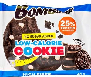 Печенье Bombbar протеиновое б/сахара неглазир вкус Печенье-крем 40г