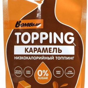 Топинг Bombbar мягкая карамель б/сахара 240г
