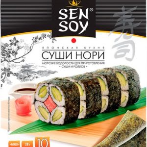 Морская водоросль Sen Soy Суши-Нори 10 лист 28г