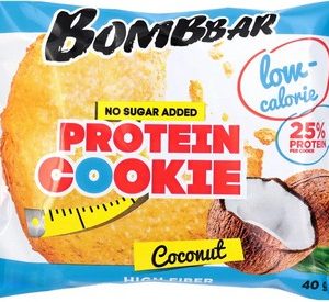Печенье Bombbar неглазир б/сахара вкус кокос 40г