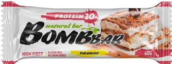 Батончик Bombbar неглазир б/сахара вкус тирамису 60г