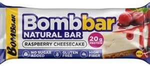 Батончик Bombbar неглазир б/сахара вкус малиновый чизкейк 60г