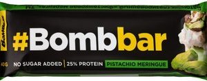 Батончик Bombbar глазир б/сахара вкус фисташковая меренга 40г