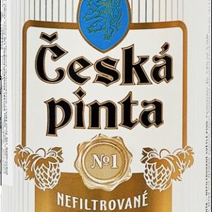 Пиво Ческа Пинта №1 светлое нефильтр ж/б 5% 0,568л