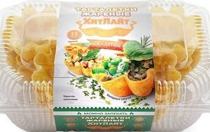 Тарталетки ХитЛайт жареные Салатные 80г