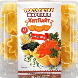 Тарталетки ХитЛайт жареные Икорные 55г