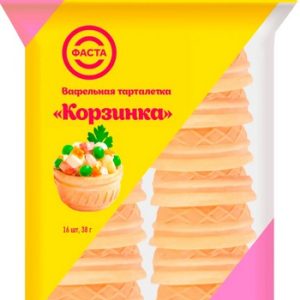 Тарталетки вафельные Корзинка 38г