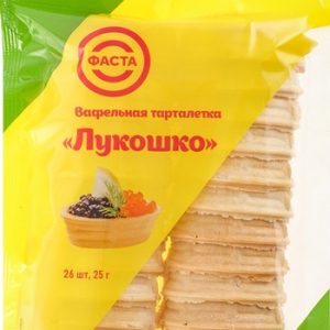 Тарталетки вафельные Лукошко 25г