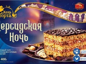 Торт Черемушки Персидская ночь к/у 400г