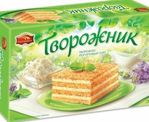 Торт Черемушки Творожно-йогуртовый 350г