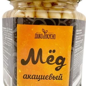 Мед Дико и Вкусно Акация с кедровым орехом ст/б 250г