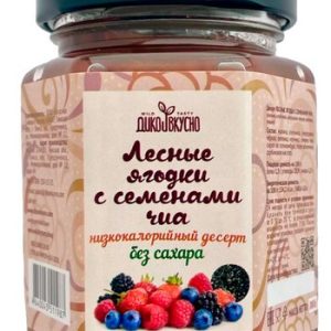 Десерт Дико и Вкусно лесные ягодки с семенами чиа ст/б 200г