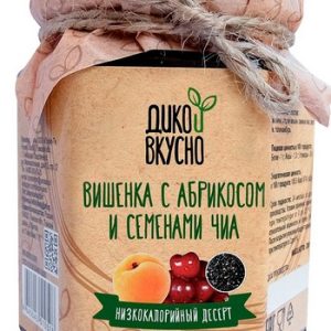Десерт Дико и Вкусно с абрикосом и семенами чиа ст/б 200г