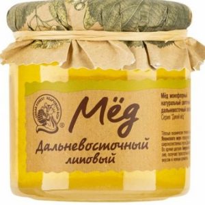 Мед Кедровый Бор Дальневосточный липовый ст/б 245г