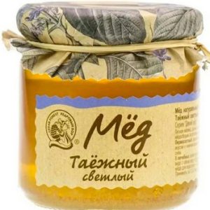 Мед Кедровый Бор Таежный натуральный ст/б 245г