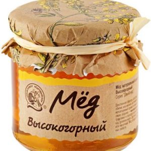 Мед Кедровый Бор Высокогорный натуральный ст/б 245г