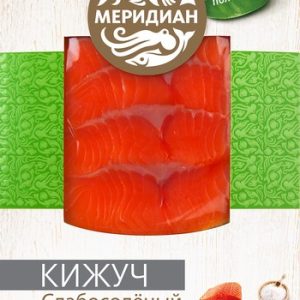 Кижуч Меридиан ломтики с/с охл 120г