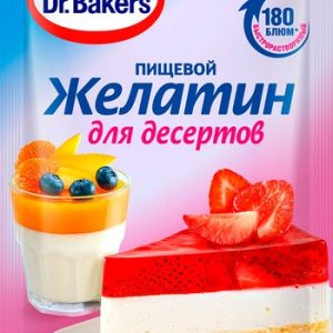 Желатин Д-р Бейкерс пищевой д/десертов м/у 10г